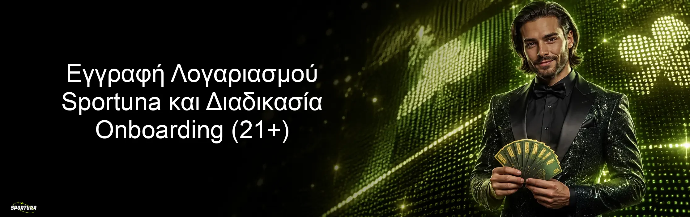 Εγγραφή Λογαριασμού Sportuna και Διαδικασία Onboarding (21+) Εγγραφή Λογαριασμού Sportuna και Διαδικασία Onboarding (21+)